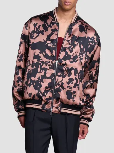 Dries Van Noten Men's Volker Reversible Printed Bomber Jacket | Thumbnail 3