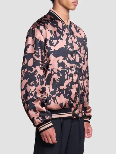 Dries Van Noten Men's Volker Reversible Printed Bomber Jacket | Thumbnail 4