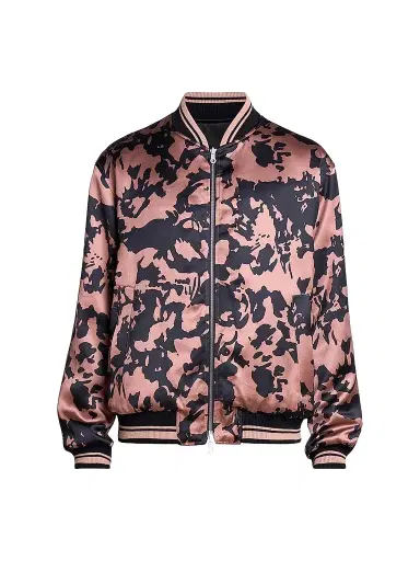 Dries Van Noten Men's Volker Reversible Printed Bomber Jacket | Thumbnail 1
