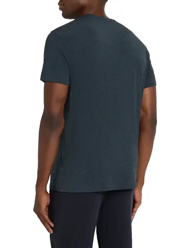Derek Rose Men's Marl Jersey Crewneck T-Shirt | Thumbnail 4 Derek Rose Men's Marl Jersey Crewneck T-Shirt | Thumbnail 4
