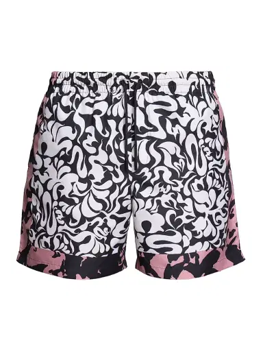Dries Van Noten Men's Abstract Print Swim Shorts | Thumbnail 1 Dries Van Noten Men's Abstract Print Swim Shorts | Thumbnail 1