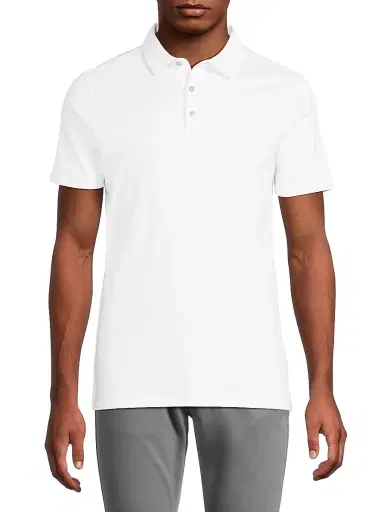 Robert Barakett Men's Georgia Polo Shirt - White - Size Small | Thumbnail 3 Robert Barakett Men's Georgia Polo Shirt - White - Size Small | Thumbnail 3
