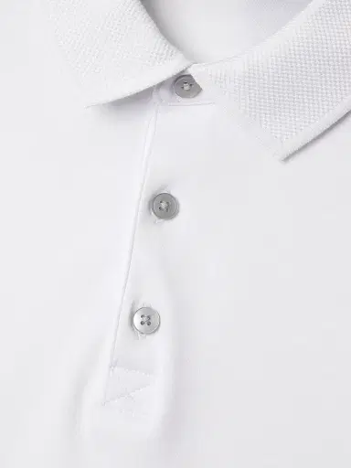 Robert Barakett Men's Georgia Polo Shirt - White - Size Small | Thumbnail 6 Robert Barakett Men's Georgia Polo Shirt - White - Size Small | Thumbnail 6
