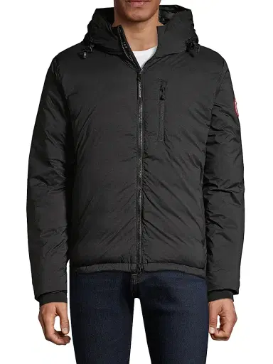 Canada Goose Men's Lodge Down Hooded Jacket - Black - Size Small | Thumbnail 3 Canada Goose Men's Lodge Down Hooded Jacket - Black - Size Small | Thumbnail 3
