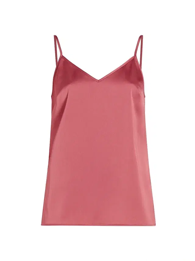 If Only Studio Women's Kyle Satin Camisole - Winter Rose