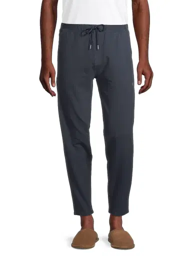 Mack Weldon Men's Ace Drawstring Sweatpants - Total Eclipse | Thumbnail 3