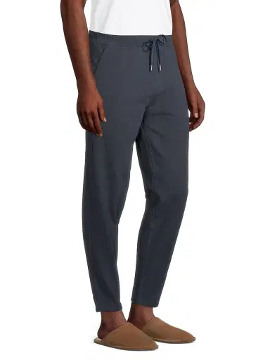 Mack Weldon Men's Ace Drawstring Sweatpants - Total Eclipse | Thumbnail 4