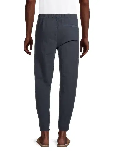 Mack Weldon Men's Ace Drawstring Sweatpants - Total Eclipse | Thumbnail 5