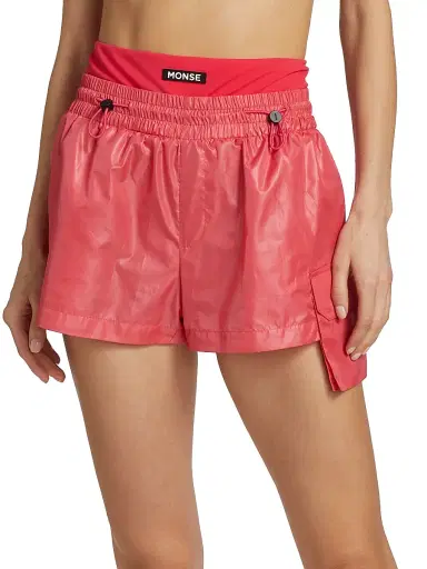 Monse Women's Layered Toggle Shorts | Thumbnail 3 Monse Women's Layered Toggle Shorts | Thumbnail 3