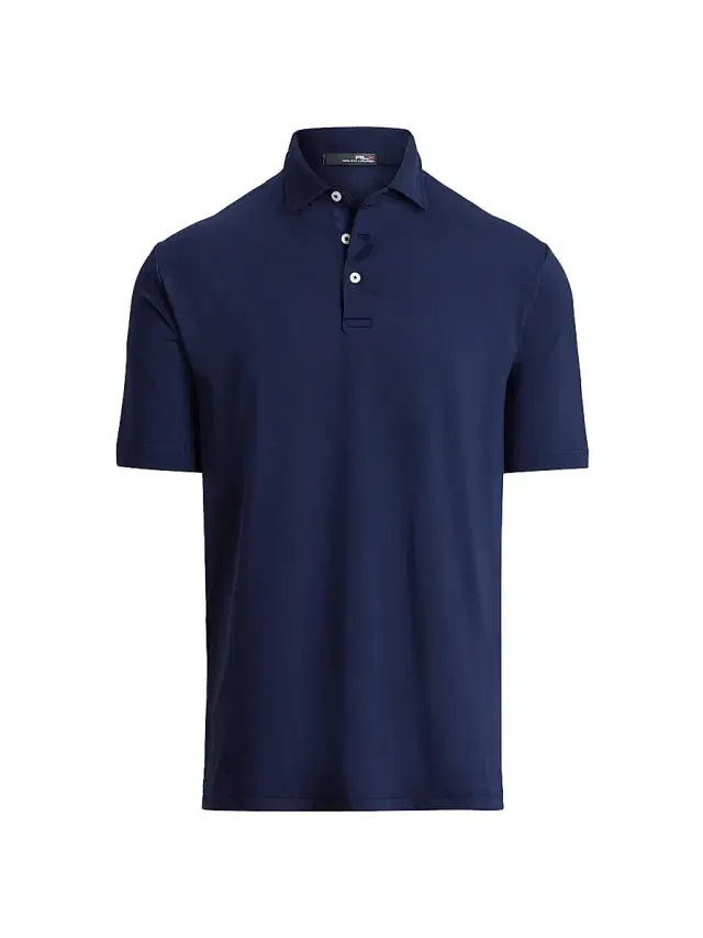 Polo Ralph Lauren Men's Woven Polo Shirt - French Navy
