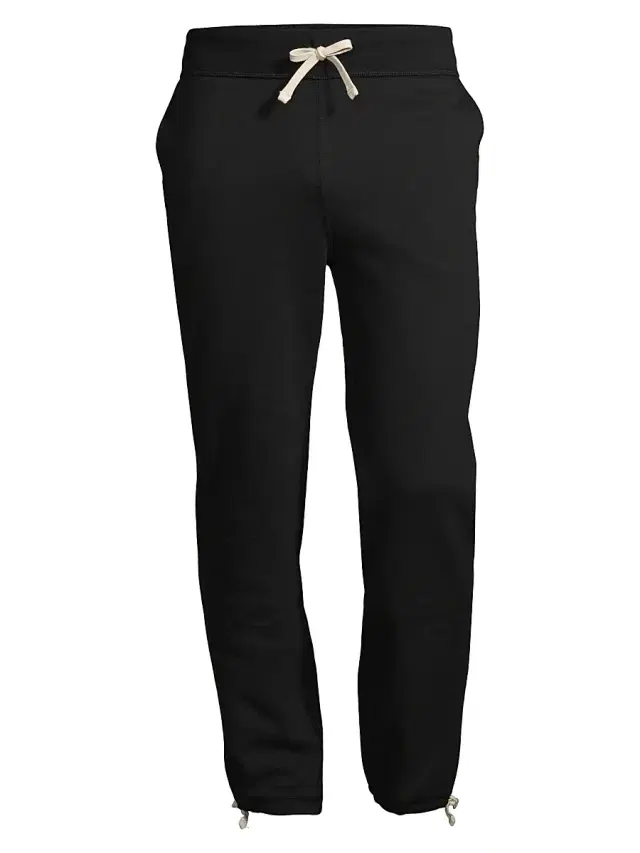 Polo Ralph Lauren Men's Fleece Drawstring Cuff Sweatpants - Polo Black