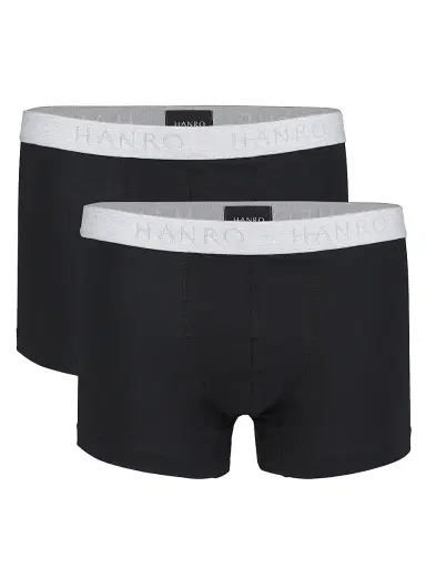 Hanro Cotton Essentials 2-Pack Boxer Briefs | Thumbnail 1 Hanro Cotton Essentials 2-Pack Boxer Briefs | Thumbnail 1