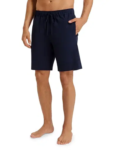Hanro Men's Night & Day Hybrid Shorts - Deep Navy | Thumbnail 4