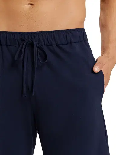 Hanro Men's Night & Day Hybrid Shorts - Deep Navy | Thumbnail 6