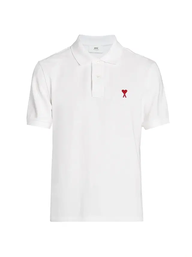 Men's Ami De Coeur Polo Shirt - Blanc Men's Ami De Coeur Polo Shirt - Blanc