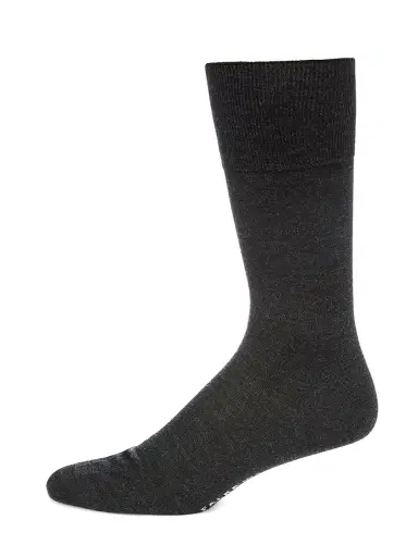 FALKE Men's No. 6 Finest Merino & Silk Socks - Charcoal - Size 6.5 | Thumbnail 1 FALKE Men's No. 6 Finest Merino & Silk Socks - Charcoal - Size 6.5 | Thumbnail 1