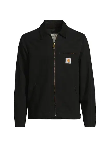 Carhartt WIP Men's OG Detroit Cotton Jacket - Black - Size XXL | Thumbnail 1 Carhartt WIP Men's OG Detroit Cotton Jacket - Black - Size XXL | Thumbnail 1