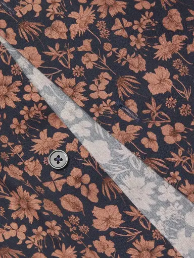Paul Smith Men's Tailored-Fit Floral Shirt | Thumbnail 6 Paul Smith Men's Tailored-Fit Floral Shirt | Thumbnail 6