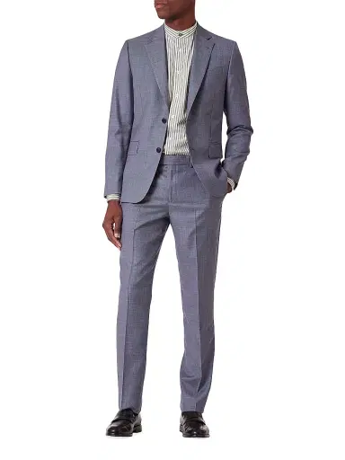 Paul Smith Men's Tailored-Fit Two-Button Wool Suit | Thumbnail 2 Paul Smith Men's Tailored-Fit Two-Button Wool Suit | Thumbnail 2