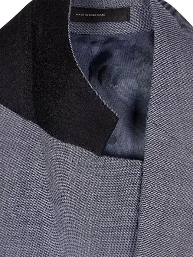 Paul Smith Men's Tailored-Fit Two-Button Wool Suit - Light Blue - Size 44 | Thumbnail 7