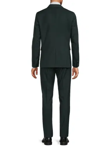 Paul Smith Men's Evening Wool-Blend Single-Breasted Suit - Bottle Green | Thumbnail 5