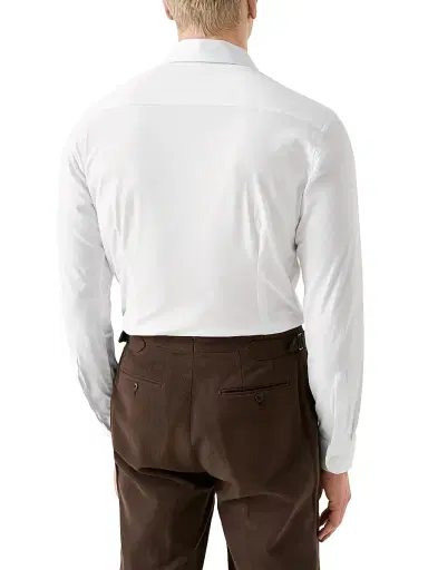 Eton Men's Slim-Fit Solid 4Flex Shirt | Thumbnail 3 Eton Men's Slim-Fit Solid 4Flex Shirt | Thumbnail 3