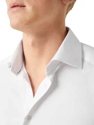 Eton Men's Slim-Fit Solid 4Flex Shirt | Thumbnail 4 Eton Men's Slim-Fit Solid 4Flex Shirt | Thumbnail 4