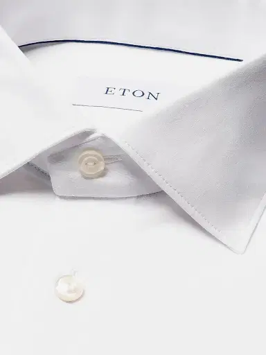 Eton Men's Slim-Fit Solid 4Flex Shirt | Thumbnail 6 Eton Men's Slim-Fit Solid 4Flex Shirt | Thumbnail 6
