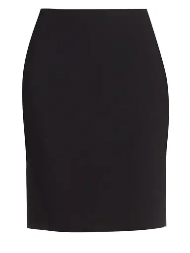 Akris Women's Stretch-Wool Pencil Skirt - Black - Size 4 | Thumbnail 3