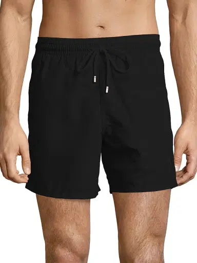 Vilebrequin Men's Moorea Swim Shorts - Black | Thumbnail 1