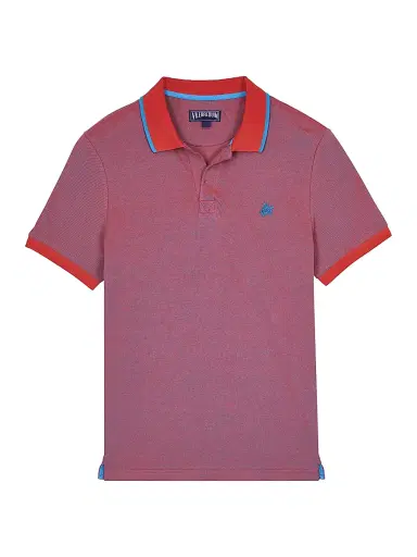 Vilebrequin Men's Pique Polo Shirt - Faience | Thumbnail 1