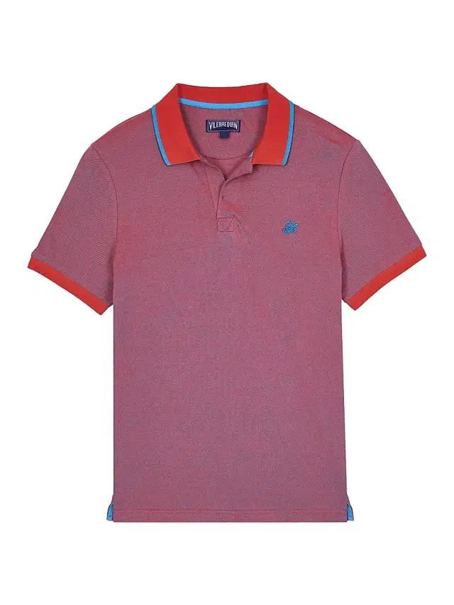 Vilebrequin Men's Pique Polo Shirt - Faience