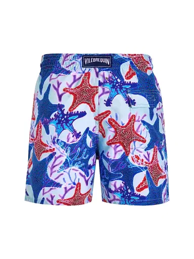 Vilebrequin Men's Glowed Stars Swim Trunks | Thumbnail 3
