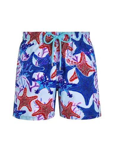 Vilebrequin Men's Glowed Stars Swim Trunks | Thumbnail 1