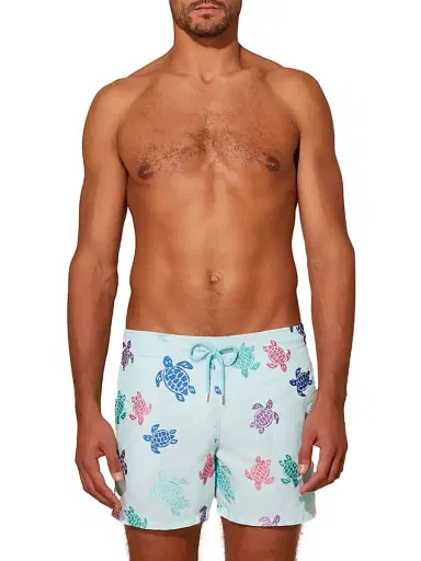 Vilebrequin Men's Mistral Turtle Swim Shorts - Thalassa | Thumbnail 4