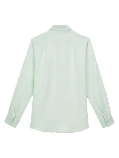 Vilebrequin Men's Caroubis Linen Shirt - Vert | Thumbnail 4