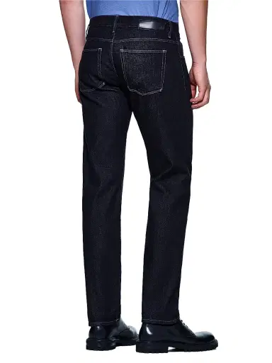 Giorgio Armani Men's Five-Pocket Slim Straight-Leg Jeans | Thumbnail 4 Giorgio Armani Men's Five-Pocket Slim Straight-Leg Jeans | Thumbnail 4