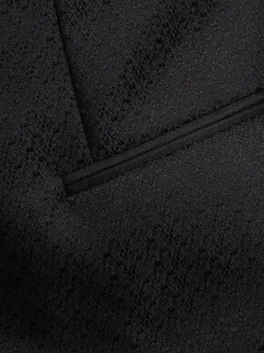 Giorgio Armani Men's Printed Dinner Jacket - Black | Thumbnail 7