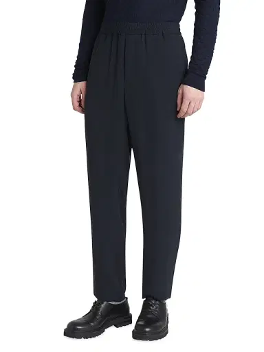 Giorgio Armani Men's Micro-Chevron Jogger Pants | Thumbnail 3 Giorgio Armani Men's Micro-Chevron Jogger Pants | Thumbnail 3