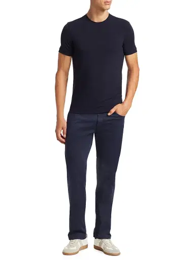 Giorgio Armani Men's Basic Crewneck Tee | Thumbnail 2 Giorgio Armani Men's Basic Crewneck Tee | Thumbnail 2