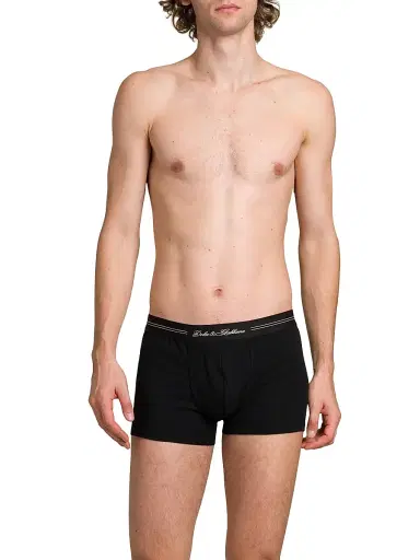 Dolce & Gabbana Men's Logo Cotton-Blend Boxer Briefs | Thumbnail 3 Dolce & Gabbana Men's Logo Cotton-Blend Boxer Briefs | Thumbnail 3