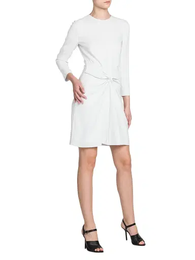 Giorgio Armani Women's Gathered Jersey Minidress | Thumbnail 2 Giorgio Armani Women's Gathered Jersey Minidress | Thumbnail 2