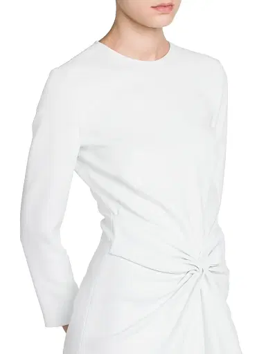 Giorgio Armani Women's Gathered Jersey Minidress | Thumbnail 6 Giorgio Armani Women's Gathered Jersey Minidress | Thumbnail 6