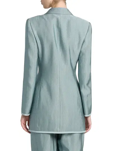 Giorgio Armani Women's Double-Breasted Jacket | Thumbnail 5 Giorgio Armani Women's Double-Breasted Jacket | Thumbnail 5