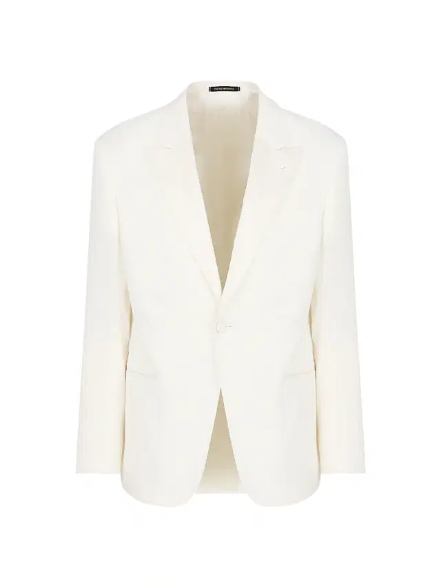 Emporio Armani Men's Satin-Lapel Dinner Jacket - Cloud Dancer