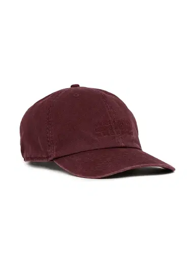 MM6 MAISON MARGIELA Men's Embroidered Cotton Canvas Baseball Cap | Thumbnail 1 MM6 MAISON MARGIELA Men's Embroidered Cotton Canvas Baseball Cap | Thumbnail 1