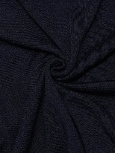 Emporio Armani Men's Zip-Front Polo Sweater - Navy - Size XXL | Thumbnail 7