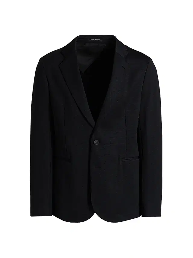 Men's Rice Stitch Sport Jacket - Black