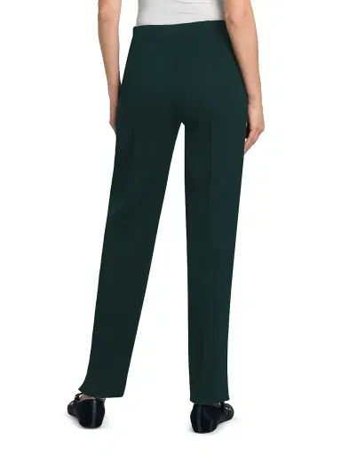 Giorgio Armani Women's Stretch Wool Straight Pants | Thumbnail 5 Giorgio Armani Women's Stretch Wool Straight Pants | Thumbnail 5