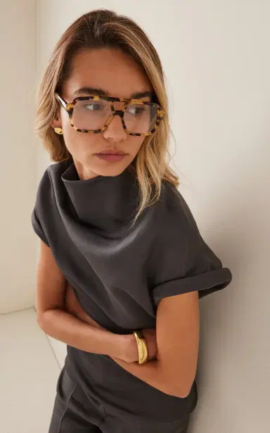 Loewe Slim Square-Frame Acetate Optical Glasses | Thumbnail 2 Loewe Slim Square-Frame Acetate Optical Glasses | Thumbnail 2